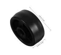 Abaodam 8pcs Treadmill Roller Wheels Inner Diameter Quiet Swivel Fitness Transport Casters Wear-resistant Replacement for Home Gym Equipment