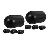 Abaodam 8pcs Upright Bass Endpin Pad Doublebass Instrument Protector Non-slip Cap for Bass Endpin
