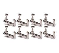 Abaodam 8pcs Violin String Adjuster Fine Metal String Adjuster for Violin during Practice Performance
