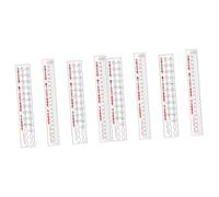 Abaodam 8sheets Guzheng Fingering Stickers for Beginners Easy Use Learning Stickers for Accurate String Positioning Decals for Boy Girl and Novices Guzheng Practicing Accessory