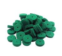 Abaodam 90pcs Felt Piano Washers for Keyboard Maintenance Green Replacement Washers for Piano and Key Leveling Essential Repair Parts for Regulating