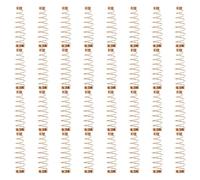 Abaodam 90pcs Piano Tuning Tools Brass Wire Spring Upright Piano Repair Part Replacement Spring for Tuning Maintenance