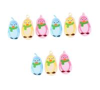 Abaodam 9pcs Cute Cartoon Bath Sponge Soft and Gentle Bath Towel for Boy Girl for Boys and Girls Bathing Fun Smooth Materials Sling Design Penguin Colors
