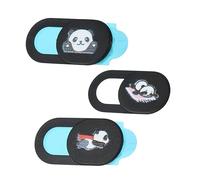 Abaodam 9pcs Cute Panda Pattern Webcam Cover Slider Privacy for Laptop Tablet and Desktop Ultra Thin Camera Cover for Security and Creeper Prevention