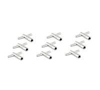 Abaodam 9pcs Metal Construction Drum Tuning Keys Standard Drum Keys for Boys and Girls Jazz Percussion