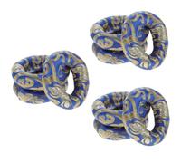 Abaodam 9pcs Singing Bowl Cushion Handmade Pad Tibetan Bowls Meditation Ring Cotton Cloth Cushion for Yoga Matters Random Color