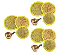 Abaodam 9pcs Singing Bowl Mat Singing Bowl Pad Support Mat Cushion for Reiki and Yoga