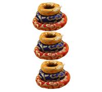 Abaodam 9pcs Singing Bowl Mat Tibetan Singing Bowl Pad Lightweight Chinese Luck Cloud Embroidery Cushion