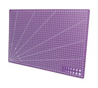 Abaodam A3 Double-Sided Purple Cutting Mat 45×30cm for Fabric Cutting and Quilting Self-Healing Non-Slip Craft Sewing Pad for DIY Scrapbooking Projects