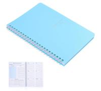 Abaodam A5 Spiral Notebook for Note-taking and Easy Carrying, Multi-purpose Paper Notebook Sectioned Coil Design, for Campus Use and Weekly Planning