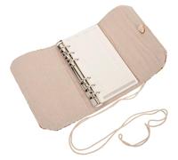 Abaodam A6 Budget Planner Notebook in Japanese Style with Paper and Cotton Linen Material, Help Keep Your Money Organized and Achieve Financial Goals, Compact Design Fits Tote