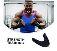 Abaodam Ab Harness Fitness Accessory Abdominal Training Strap with Wide Padded Support for Neck Shoulder Back Protection Ergonomic Handle for Home Gym Cable Crunches and Oblique Exercises