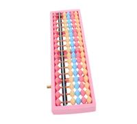 Abaodam Abacus Counting Frame Durable Plastic Educational for Early Math Learning Enhances Calculation Speed Accuracy for Preschoolers