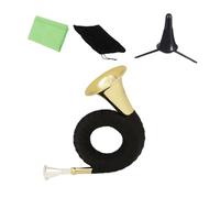 Abaodam Accurate Tone Professional Waldhorn French Horn Wind Instrument Beginners Lacquer Gold Plate