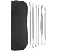 Abaodam Acne Removal Tools Professional Kit Portable Needle Convenient Removers Reusable Blackhead Tool Wear Resistant Needle for Daily Use at Home