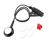 Abaodam Acoustic Guitar Pickup Reusable Self-adhesive Soundhole Transducer for Ukulele and Folk Guitars Easy Installation No Drilling Required Practical Reliable Performance