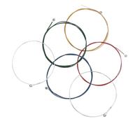 Abaodam Acoustic Guitar String for Folk Guitar Alloy Material Replacement Strings for Musical Instruments for Home and Studio Use