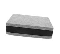 Abaodam Acoustic Speaker Pads Soundproof Foam Isolation Cushion for Subwoofer and Monitor Speakers 20x20x5.2cm Thick Grey Sound Dampening Mat