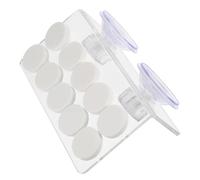 Abaodam Acrylic Fish Tank Coral Base Small Coral Holder Dual-sided for Aquarium Supplies Seagrass Cultivation Platform Compatible with Live Rock Crevices