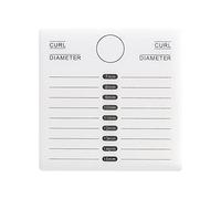 Abaodam Acrylic Holder White Pallet Tray with Large Size and Volume Fan Making Feature Lash Grafting Stand for Home and Beauty Salon Use for