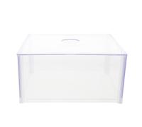 Abaodam Acrylic Kitchen Weighing Shield Cover for Digital Scale and Cooking Precision Tools, Lightweight Box Shape with Lasting Protection and Portable Design, for On-the-go Use