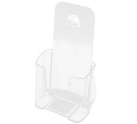 Abaodam Acrylic Magazine Display Stand with Modern Design for Home Use and Office, Wall Mounted Brochure Holder for Organizing Magazines and Desktop Use, Stylish A6 Pamphlets Display Stand