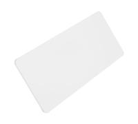 Abaodam Acrylic Microphone Blank Plate with Clip Sign for Media Interviews Annual Meetings and Events Versatile Microphone Holder Easy Setup
