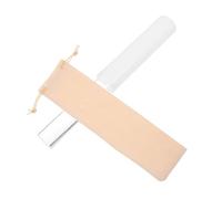 Abaodam Acrylic Singing Bowl Striker Lightweight Mallet with Sound for Relaxation and Spiritual, Simple Looking White Acrylic Bowl Stick with Workmanship
