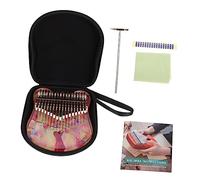 Abaodam Acrylic Thumb Piano Keys Finger Piano Musical Instrument for Beginners Portable Kalimba for Travel and Home Use
