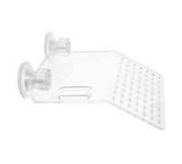 Abaodam Acrylic Turtle Basking Platform Clear Reptile Sunbathing Dock for Aquarium Terrarium Sturdy Wear-resistant Floating Terrace Enhances Turtle Habitat with Minimalist Design