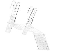 Abaodam Acrylic Turtle Floating Platform with Climbing Slope for Reptiles, Hanging Basking Terrace Resting Dock for Aquariums, Suitable for Tortoises and Semi-aquatic Pets (size S) Random