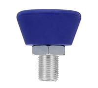 Abaodam Adjustable 5/8 Inch Bolt Roller Skate Toe Stopper Rubber Brake Block Blue for Inline Skating Shoes Replacement Stopper Accessories