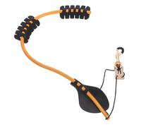 Abaodam Adjustable Alto Sax Neck Strap with Fabric and Silicone Pad Sturdy Metal Hook for Tenor Soprano Saxophones Comfortable Wear-resistant Saxophone Harness for Professional Players