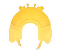 Abaodam Adjustable Bath Hat with Watertight Crab Shaped Brim Shampoo Shield for Hair Washing Protector Preventing Water and Soap from Eyes Cute Bath Accessory