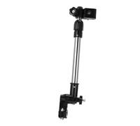 Abaodam Adjustable Bike Umbrella Holder Stand with Rotating Base Thickened Steel Tube Parasol Bracket for Bicycles Wheelchairs Electric Carts Strollers Durable Black