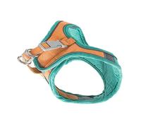 Abaodam Adjustable Cat Harness with Reflective Stripes and Suede Material, Kitten Chest Strap for Walking and Outdoor Use, Prevents Getting Lost with Comfortable Button Wear Design