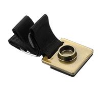 Abaodam Adjustable Cello Endpin Anchor Non-slip Stopper with Wide Strap and Thick Rubber Pad Alloy and Oxford Cloth Construction Compatible with Chair Legs and Stands for Floor Protection