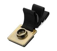Abaodam Adjustable Cello Endpin Stopper Non-slip Mat with Oxford Cloth, Alloy and Rubber Material, Protects Floor for Longterm Use, Suitable for Cello and Chair Leg, Golden Colour,