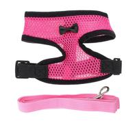 Abaodam Adjustable Chicken Harness with Leash for Walking, Breathable Nylon Vest with Even Pressure Distribution and Creative Design, Comfortable Synthetic Fiber Hen Harness for Halloween