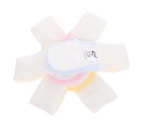 Abaodam Adjustable Cotton Diaper Fixing Belts Toddler Diaper Fasteners with Stickers 3pcs Essential Cloth Accessories Soft and Comfortable Random Color for Babies