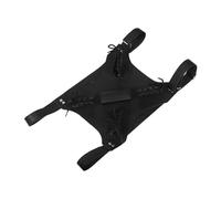 Abaodam Adjustable Double Shoulder Sword Belt Bag for Adults and Leather Back Bag with Dual Straps for Medieval Renaissance Cosplay Pirate Costume Accessory for Holding Two Swords