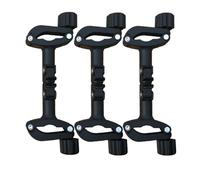 Abaodam Adjustable Dual Stroller Connector Detachable Buckle Iron Plastic Material Compatible with Pushchairs for Twins Outdoor Use