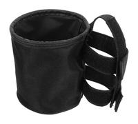 Abaodam Adjustable Fabric Cup Holder for Chair with Detachable Strap, Outdoor Drink Holder for Camping, Beach, Lawn, and Home Use, Universal Armrest Beverage Pouch for Cans and Bottles