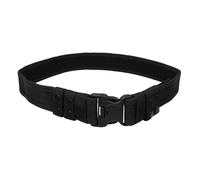 Abaodam Adjustable Heavy Duty Utility Belt for Outdoor Activities Durable Design for Law Enforcement Camping Hunting Quick Release Features for Secure Fit Black with Belt Keepers