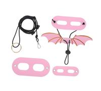 Abaodam Adjustable Lightweight Reptile Harness for Outdoor Use PU Leash for Lizards and Small Pets Comfortable Ergonomic Design for Bearded Dragons and Various Reptiles