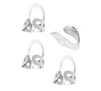 Abaodam Adjustable Metal Guitar Thumb Picks Banjo Finger Picks for Guitar Playing Accessories Sturdy and Reusable Ukulele and Mandolin