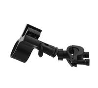 Abaodam Adjustable Microphone Clamp Stand for Mics Secure Locking Mechanism for Live Broadcast Studio Recording and Karaoke Use