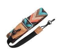 Abaodam Adjustable No Drill Ukulele Strap for 21-26 Inch Ukuleles, Double j Hook Shoulder Belt, Universal Instrument Accessory for Comfortable Crossbody Play