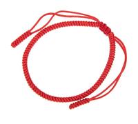 Abaodam Adjustable Red Rope Bracelet for Women, Delicate Handcrafted String Bracelet Representing Love and Friendship, Eye-catching Woven Rope Jewelry for Everyday Wear