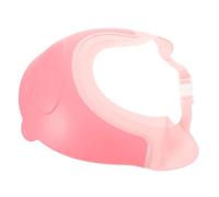 Abaodam Adjustable Shower Cap Hair Washing Shield for Pe Bath Visor Protecting Eyes and Ears Adorable Crown Design for Boy Girl and Hair Wash
